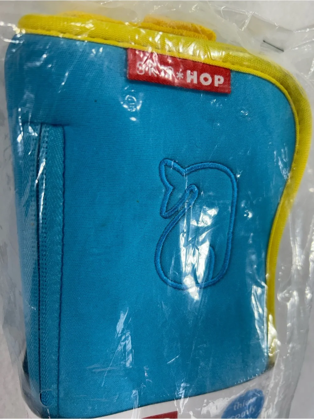 NWT Skip Hop Moby Bathtub Elbow Rest Blue Baby Bath Cushion Sealed
